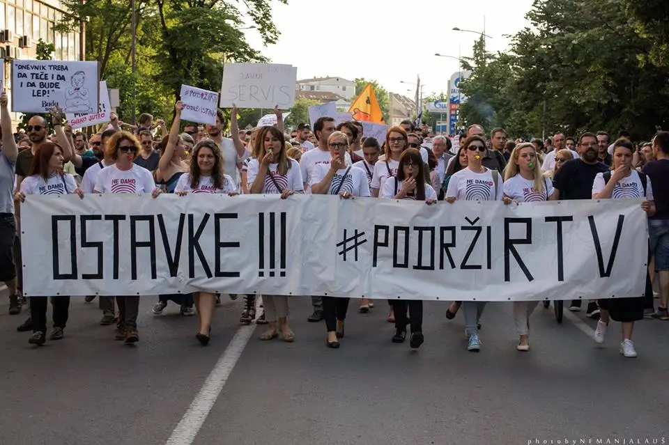 podrži rtv protest