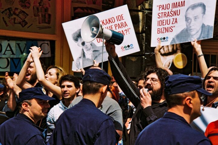 Protest Ne davimo Beograd