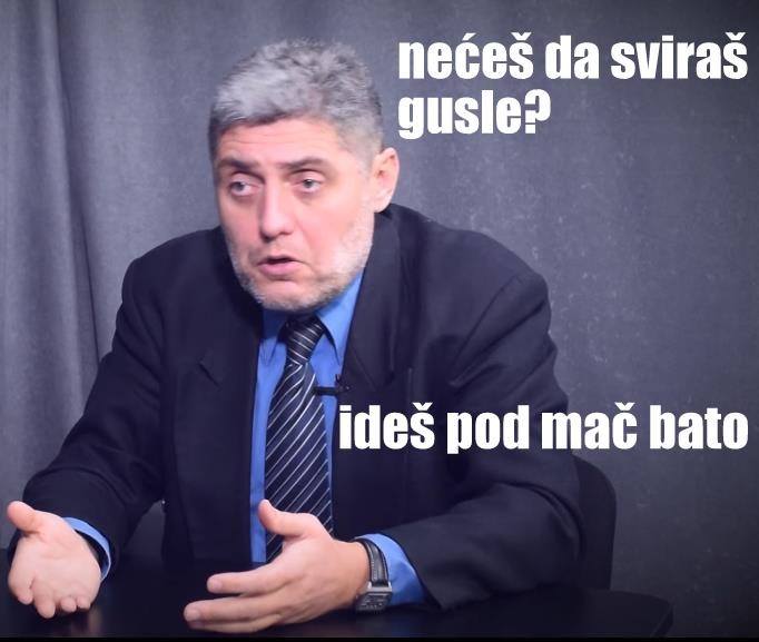 Miroljub Petrovic, duhovni ucitelj / Facebook