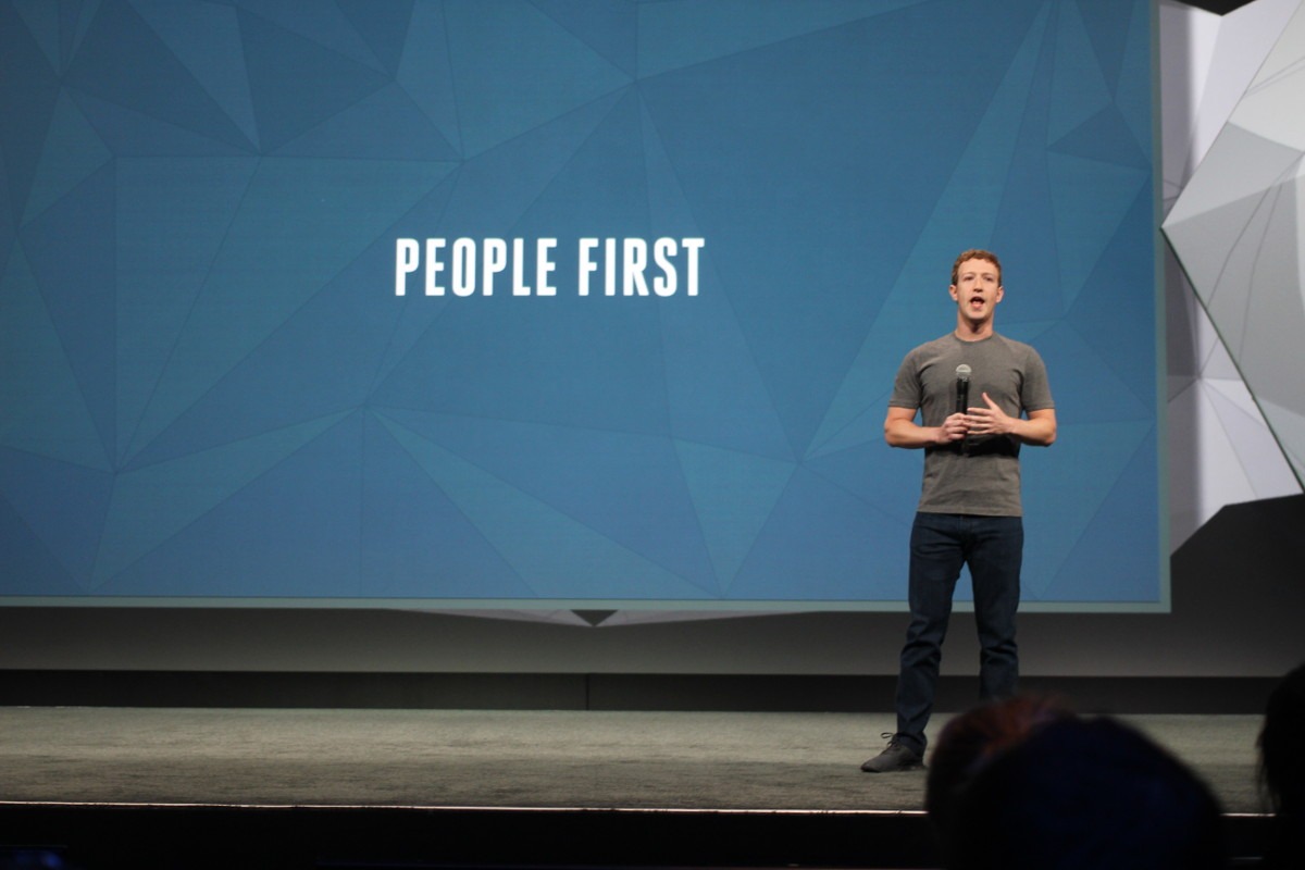 Foto: Maurizio Pesce; Izvor: Facebooks f8 conference