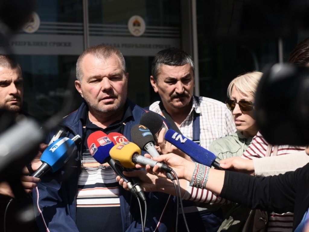 Sindikalni aktivista Zlatko Marin; Foto: Gordana Katana