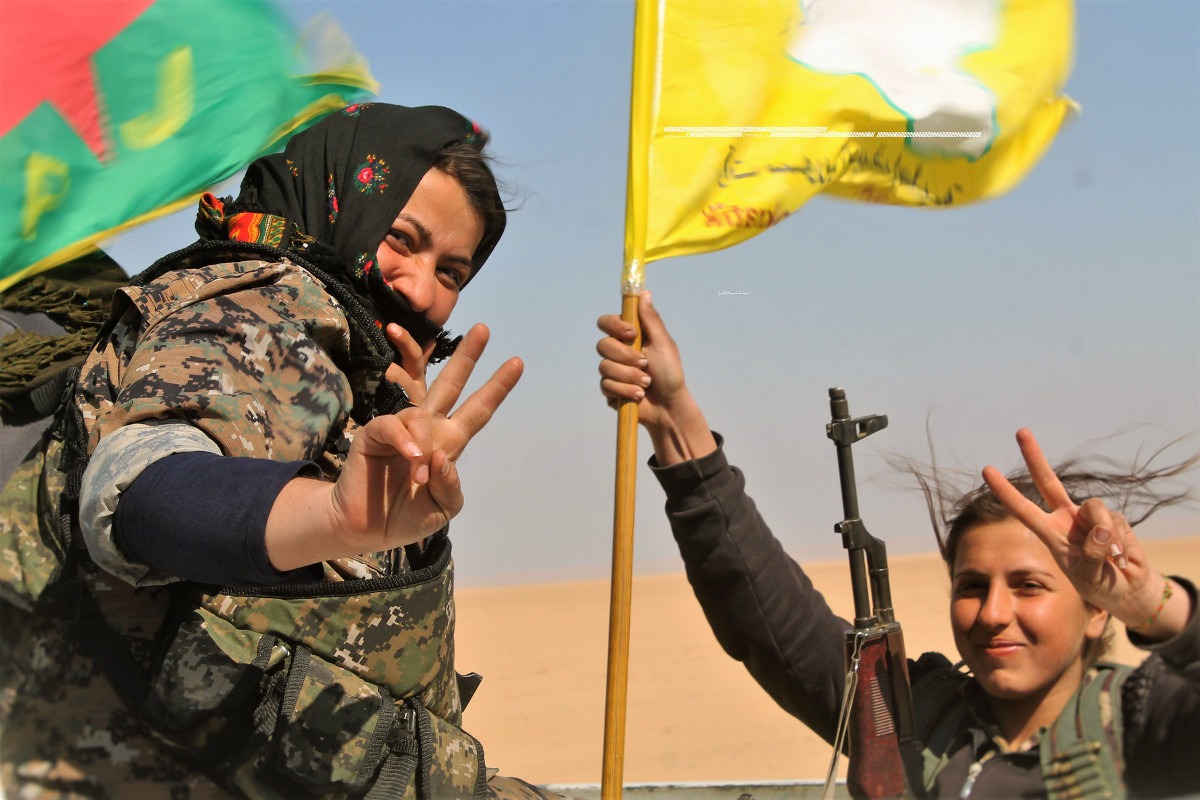 YPG borkinje: Foto: Kurdishstruggle / Flickr
