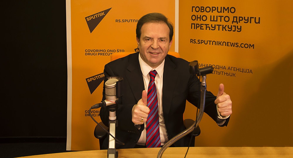 Gostovanje Bogoljuba Karića na radiju Sputnik; Foto: Aleksandar Milačić /  https://rs-lat.sputniknews.com/intervju/201802101114503467-bogoljub-karic-/