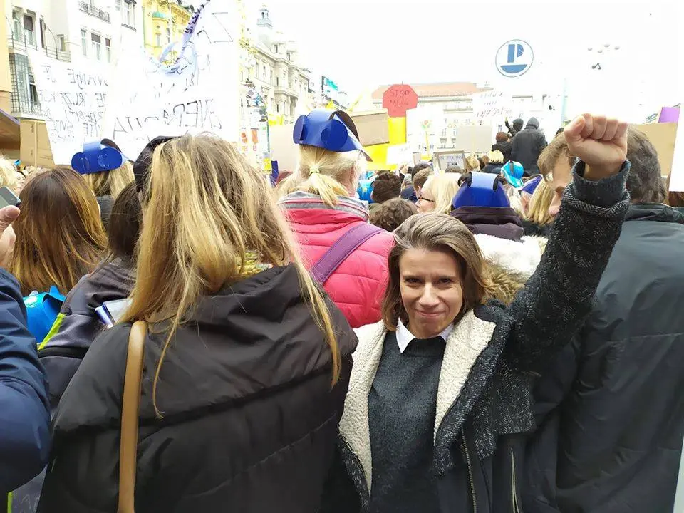 Predsednički izbori u Hrvatskoj: Katarina Peović zastupa demokratski socijalizam za 21. vek