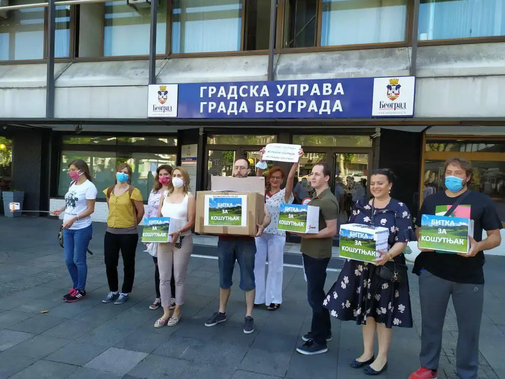 Bitka za Košutnjak se nastavlja: predato 7000 primedbi protiv devastacije šume