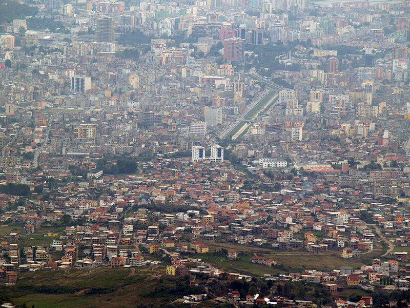 Panorama Tirane