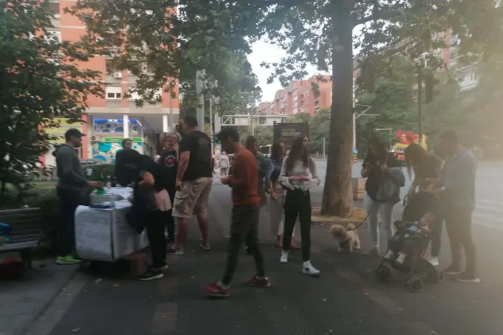 Prikupljanje potpisa za peticiju na Zvezdari