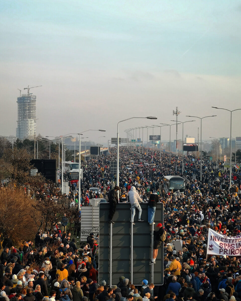 blokada autoputa