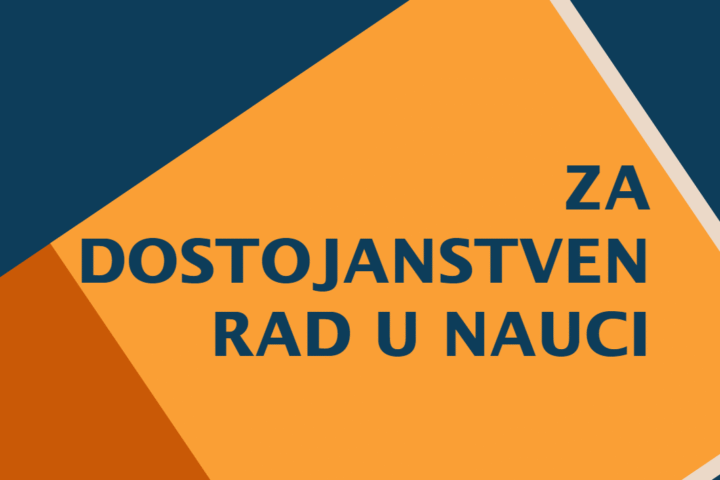 Za dostojanstven rad u nauci