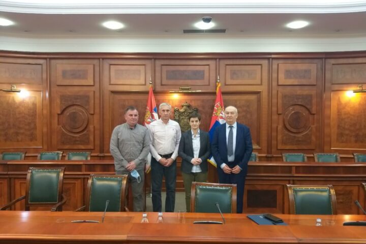 Predstavnici SSSS-a sa premijerkom Anom Brnabić