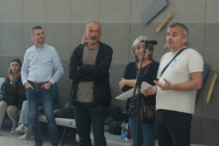 Sindikalni protest u RTV Vojvodine