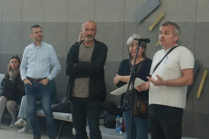 Sindikalni protest u RTV Vojvodine