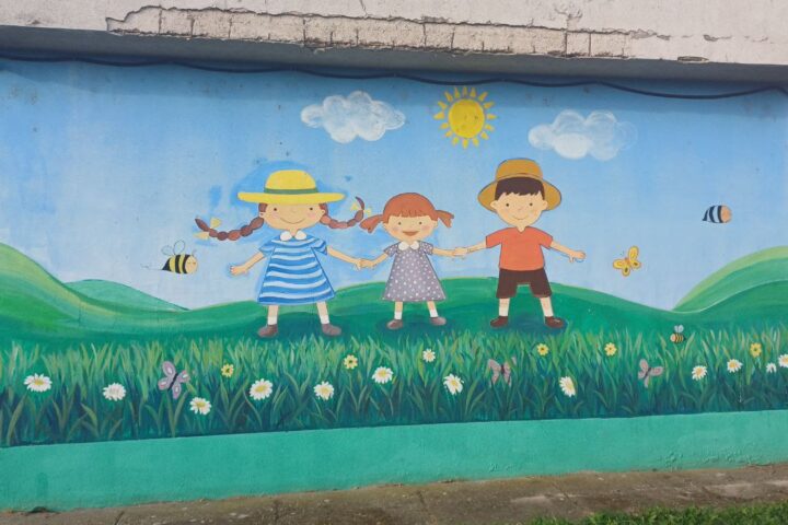 Mural na vrtiću