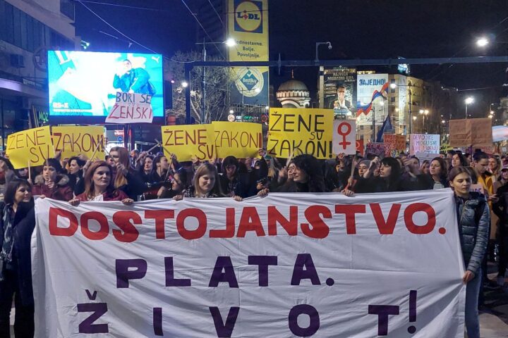 protest, osmi mart