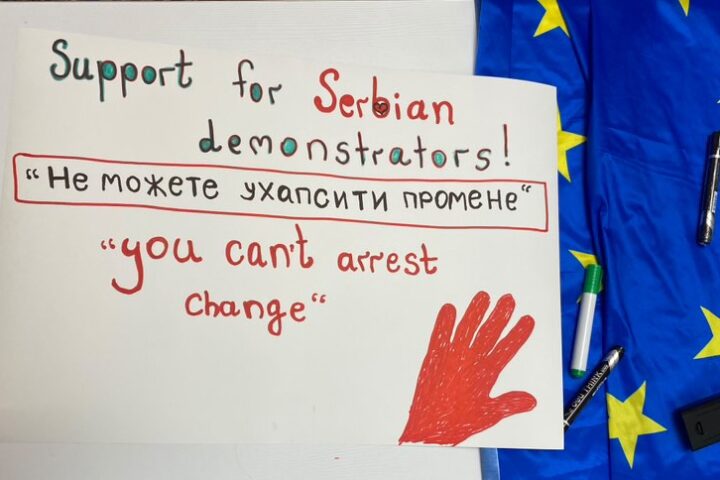 Foto: studentski protest