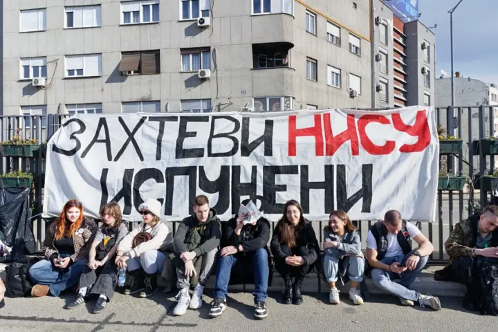 Foto: studentski protest