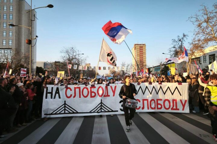 Protest u Novom Sadu