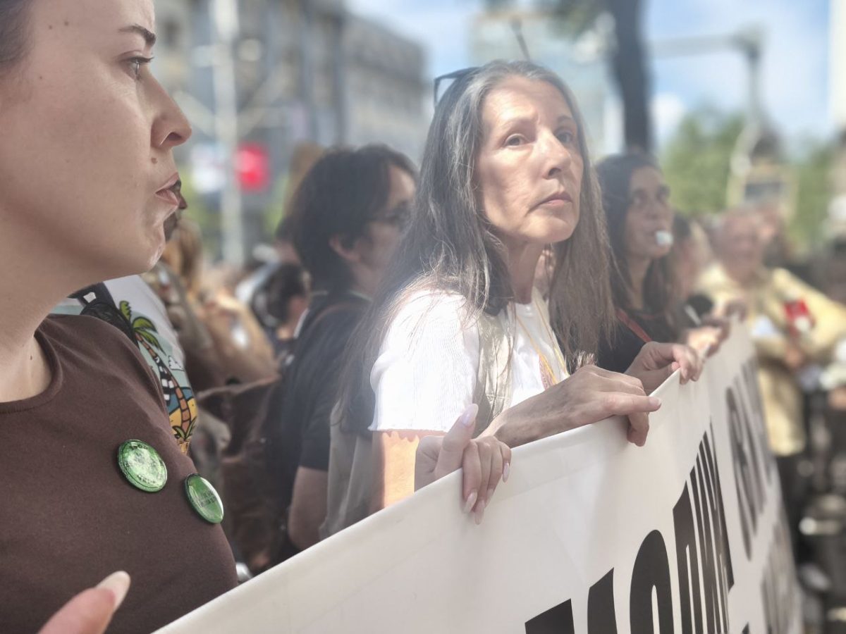 Protest podrške Nikolini Sinđelić