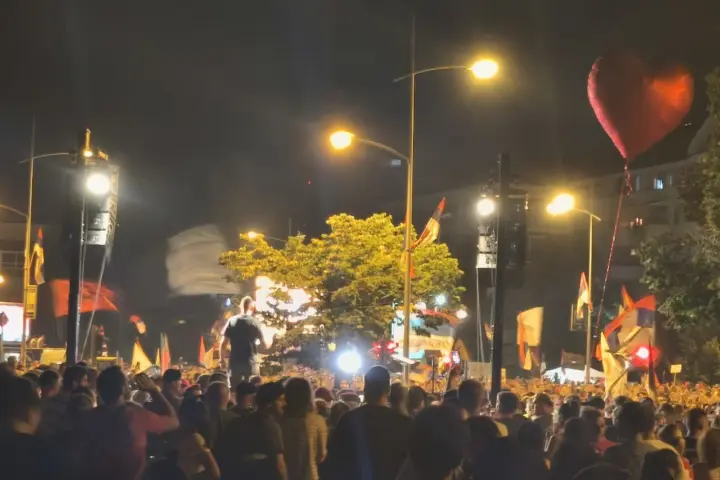 Protest Srbijo da li se čujemo u Novom Sadu