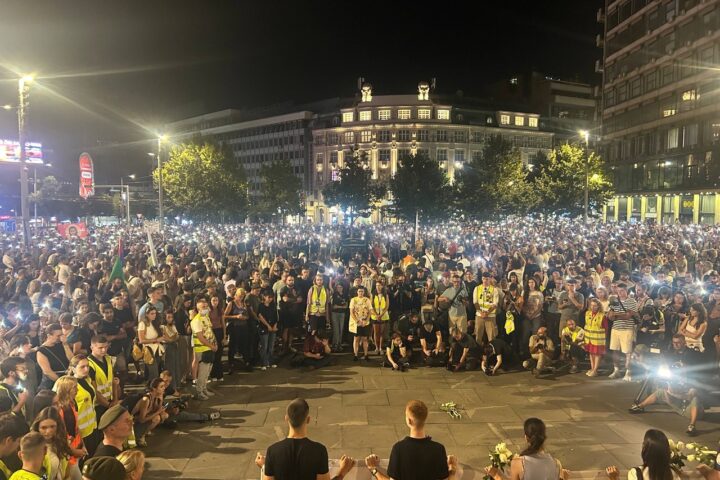Komemorativni skup u Beogradu, 1. septembar
