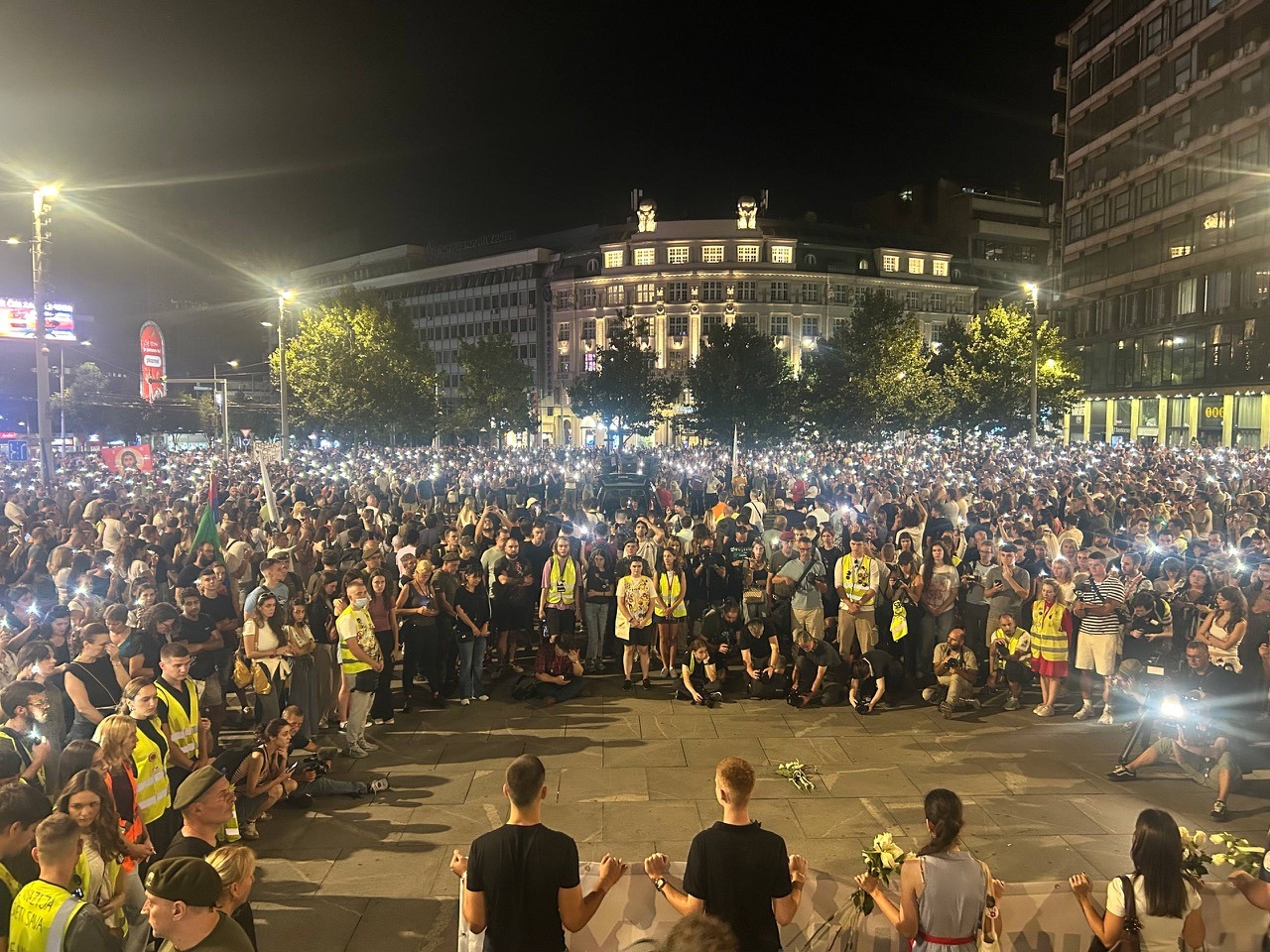 Komemorativni skup u Beogradu, 1. septembar