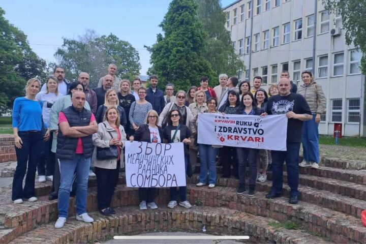 Zbor medicinskih radnika Sombora