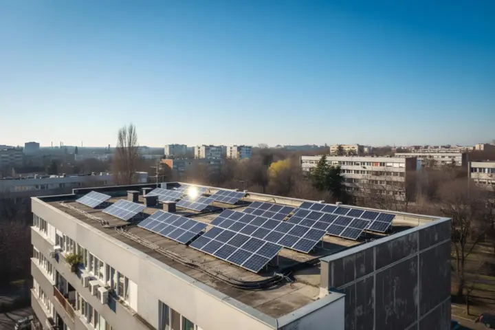 Solarna elektrana na krovu zgrade
