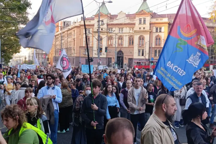 Protest za Zakon roditelj-negovatelj