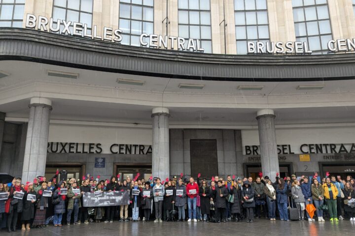 Brisel: Foto: Dijaspora uz studente.