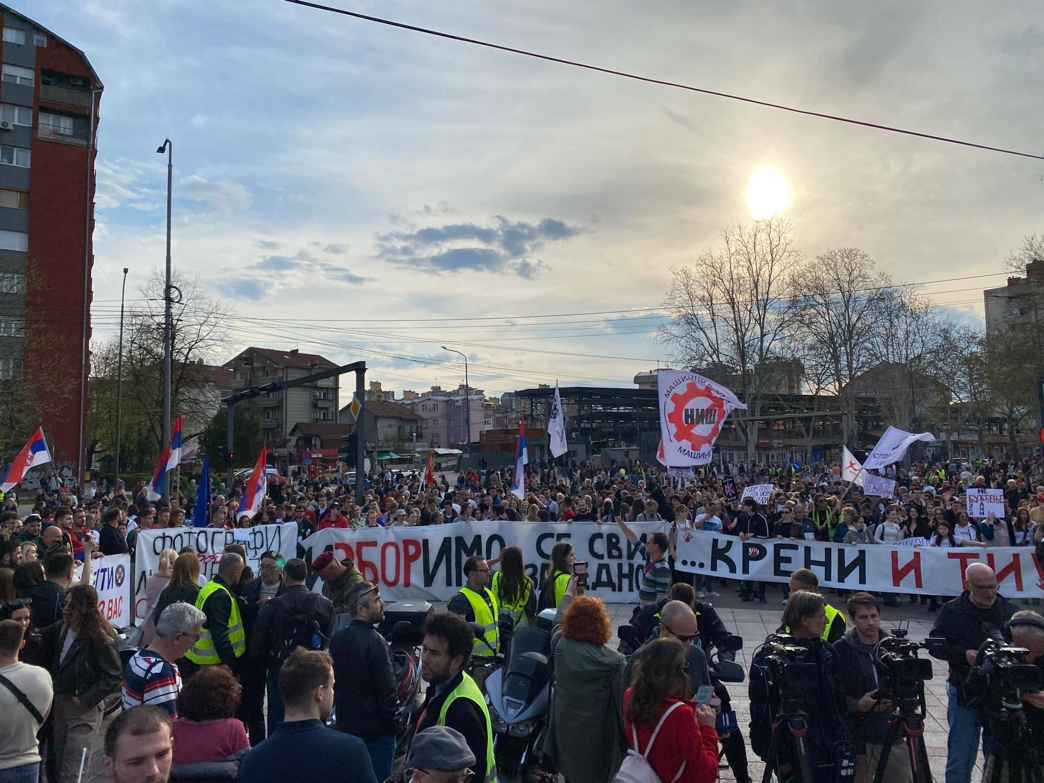 Protest u Nišu