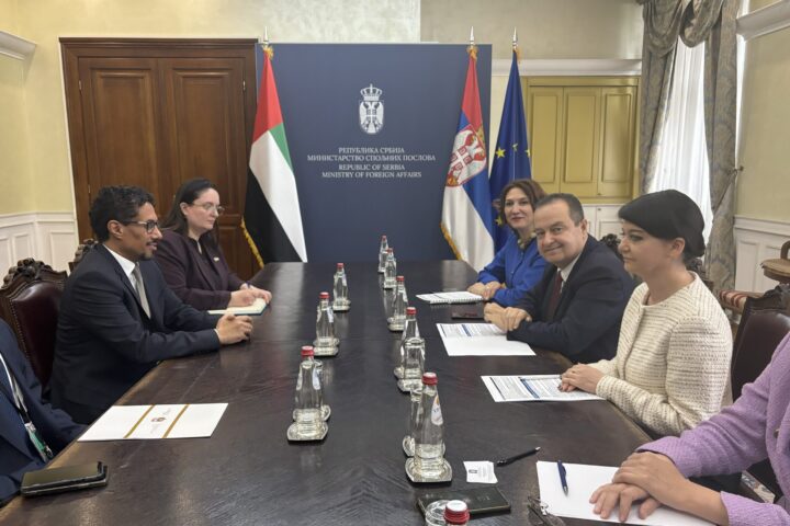 Ministar Dačić sa ambasadorom Ujedinjenih Arapskih Emirata