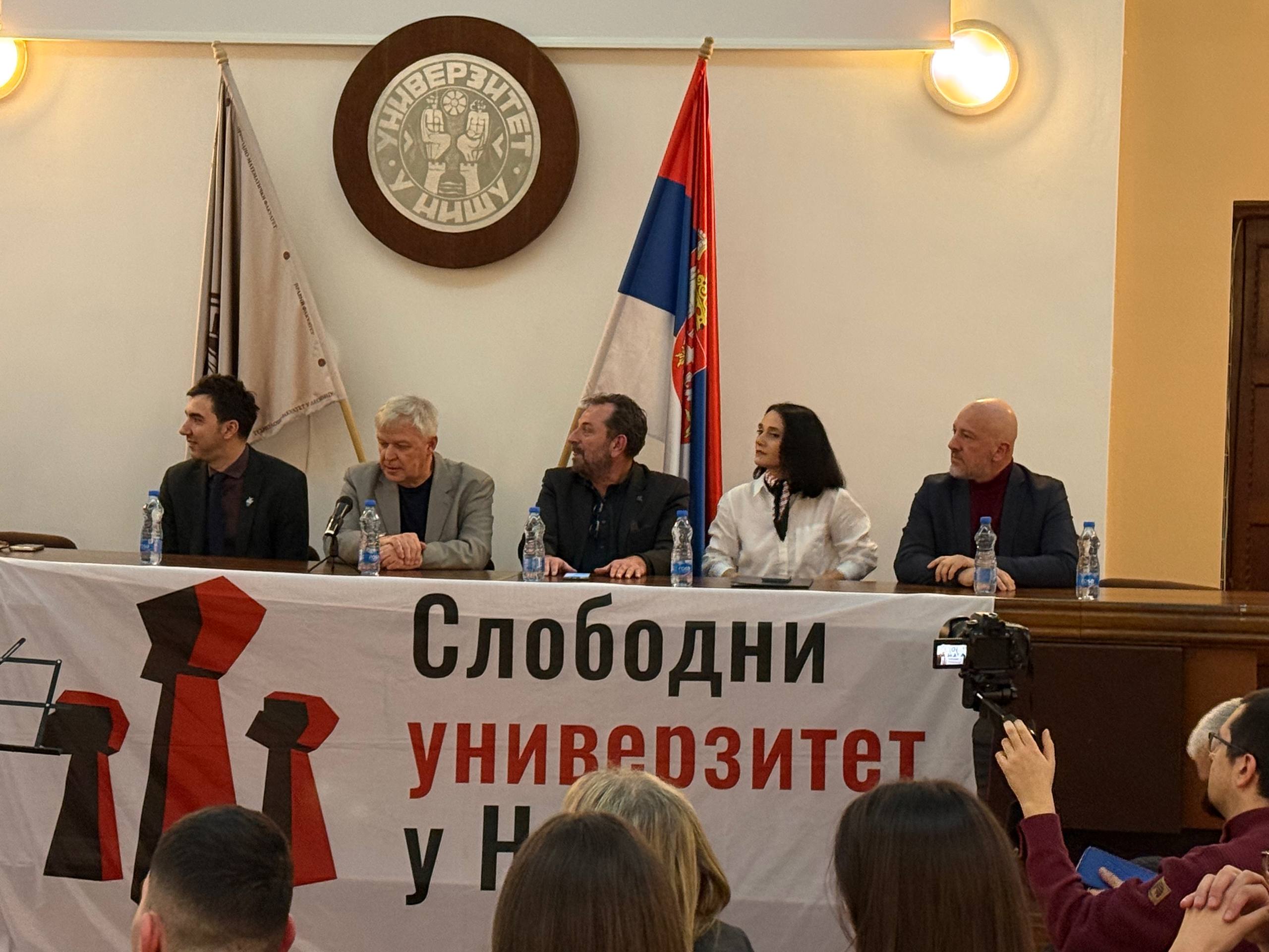 Tribina Slobodnog univerziteta u Nišu