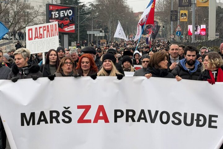 Protestna šetnja "Marš za pravosuđe"
