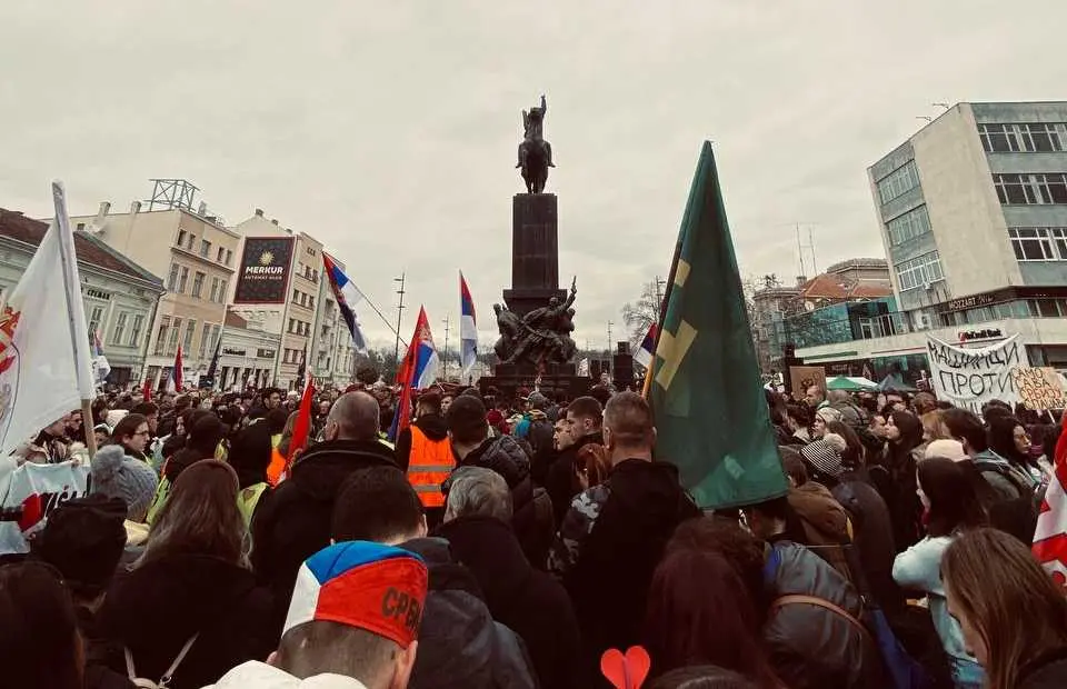 Protest u Nišu, 1. mart 2025