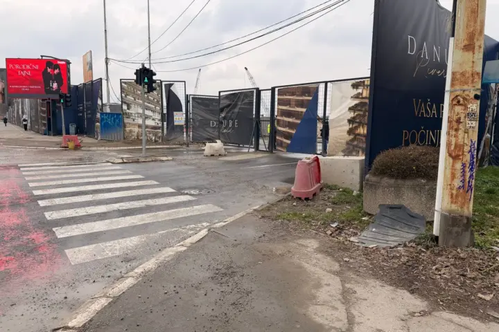 Gradilište na mestu srušenog hotela Jugoslavija; Foto: Mašina