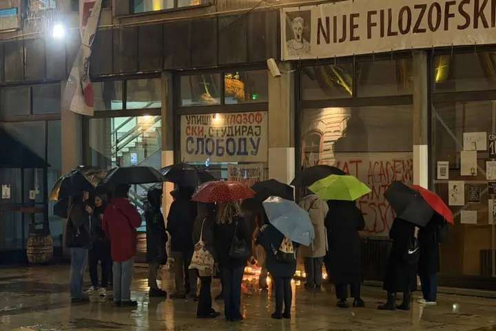 Odavanje počasti poginuloj studentkinji