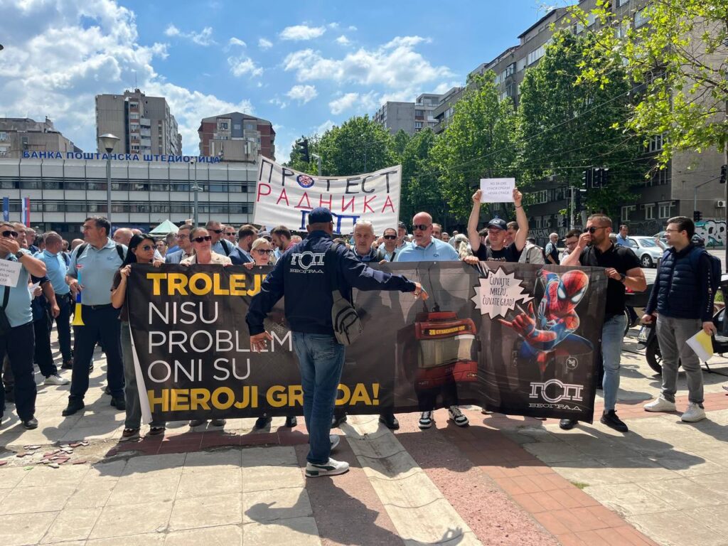 Radnici GSP u četvrtak uručuju četiri zahteva Vladi Srbije i pozivaju na protest protiv privatizacije javnog prevoza