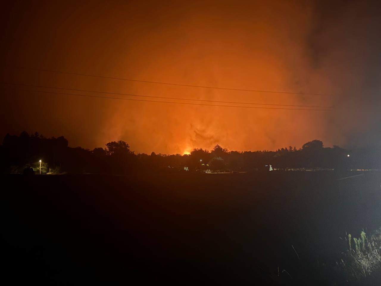 Požar na Deliblatskoj peščari
