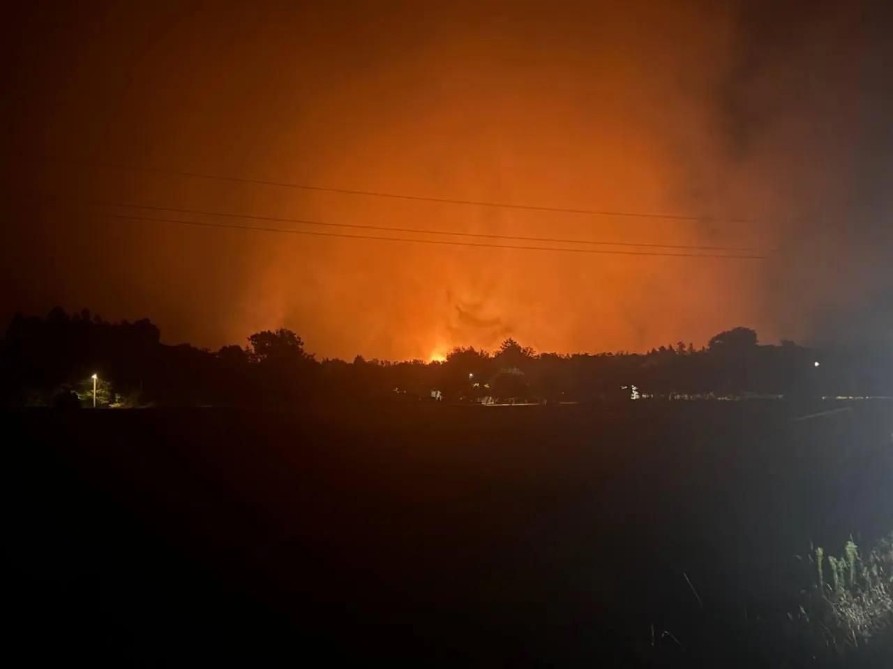 Požar na Deliblatskoj peščari