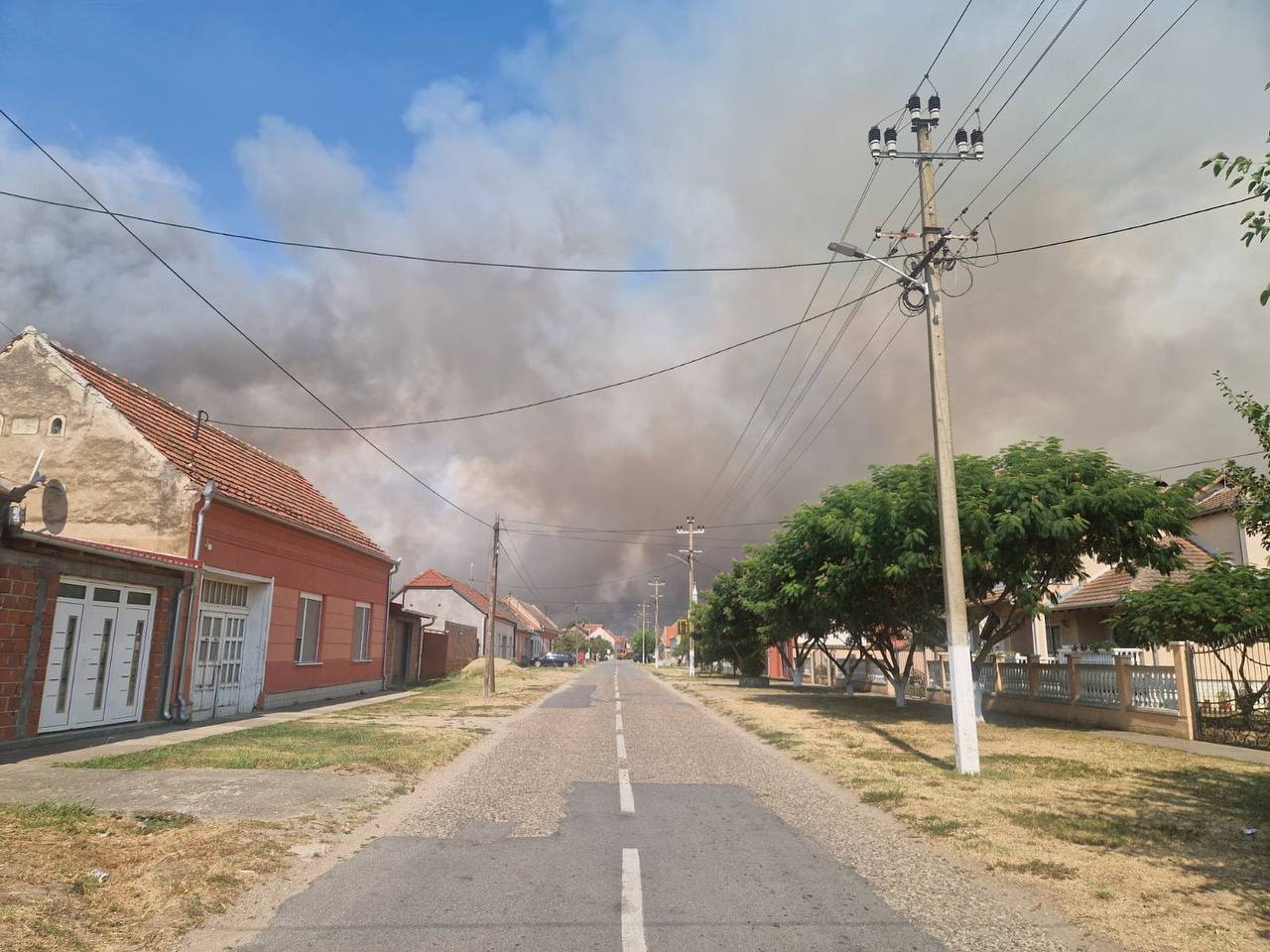 Požar na Deliblatskoj peščari