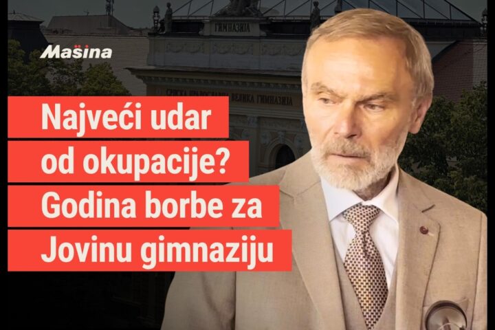 Najveći udar od okupacije? Godina borbe za Jovinu gimnaziju